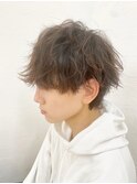 博多/髪質改善/オリーブカラー×無造作ヘア☆ニュアンスパーマ