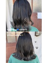 ロッソ ヘアアンドスパ 獨協大学前店(Rosso Hair&SPA)&nbsp;シルバーアッシュ