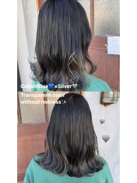 ロッソ ヘアアンドスパ 獨協大学前店(Rosso Hair&SPA) シルバーアッシュ
