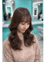 ビービー(BeB)&nbsp;【新垣】髪質改善×ミルクティーブラウン