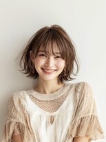 ヘアースパパズ(hairspaPAZ)&nbsp;前髪ありショートボブ外はねレイヤーボブ祐天寺20代30代40代50代