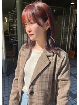 パルク(parc) pink brown