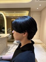 リリー 鷺沼店(RILLY)&nbsp;〈キシタクヘアー〉メンズカット・毛流れセンター分けマッシュ