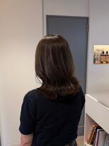 コトナ ヘアアンドリラックス 草加店(kotona Hair & relax)&nbsp;大人ミディアム×くすみベージュ