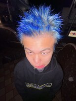 ブレイズマン(BLAZEMAN)&nbsp;鮮やかなブルーが目を引く！スパイキーショート×デザインカラー