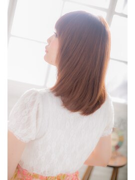 カノン(canon) 【canon】360°美シルエット☆大人可愛い鎖骨ミディ