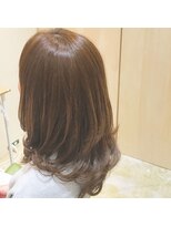 ナノハナ&nbsp;鹿沼で唯一本格ヘッドスパが出来る美容室　フェミニンレイヤー