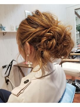 アンカー バイ ラフ(anchor by Laf) お呼ばれアレンジ☆