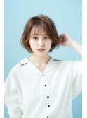 優しく爽やかボブ