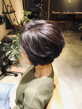 ヘア サロン ルート 幕張(Hair Salon ROUTE) 《大人可愛い》ローライトボブ [ROUTE幕張店]