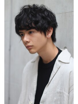 ブークル(boucle) 無造作パーマで柔らかい雰囲気に!