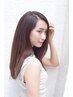 【ストレート】カット+ストレートパーマ  