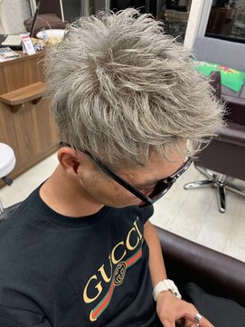 ホワイト(WHITE) [WHITE RYOTA]ファギーベージュ＋ジェットモヒカン