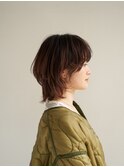顔型別ヘアスタイル特集/マロンベージュ/Aラインボブ/新宿