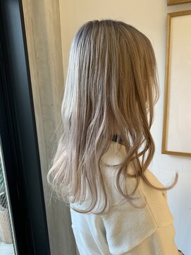 ガリカ シーム(Gallica/SEAM) 【Gallica 原宿】外国人風カラー  ミルクティーベージュ