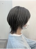 【soso】 マッシュウルフ×グレージュ