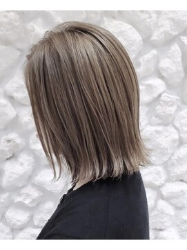 モアナ バイ ヘッドライト 沖縄東崎店(Moana by HEADLIGHT) Moana【東崎】#ハイライト#ベージュ#結べるボブ