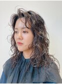 アンニュイウェーブパーマ◎