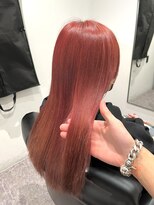 ファイブバイジエクト 堀江(FIVE by The Ect)&nbsp;【ビビットデザインカラー】チェリーピンクカラー＠心斎橋美容室
