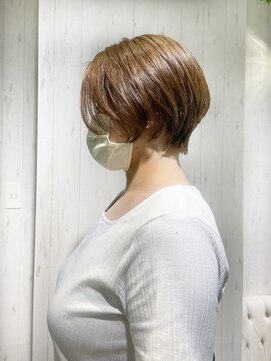 ラ ブランシュ 大宮(La Blanche) 大宮/似合わせカット/アースカラー/くびれヘア/デザインカラー