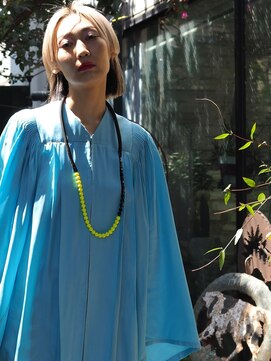 リブロ 三軒茶屋(LIBRO) カジュアル系×金髪マニッシュショート