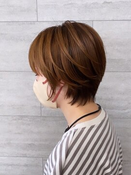 イートンクロップガーデン(Eton Crop Garden) ショート×ブラウン