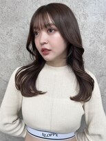 ジョエミバイアンアミ(joemi by Un ami)&nbsp;シルキーベージュグレージュカラーくびれヘア