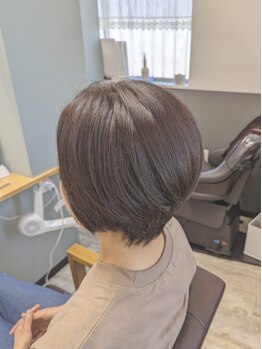 顔型や髪質、お悩みに合わせたデザイン提案でショートヘアをもっと楽しめる！1人1人の理想に寄り添います♪