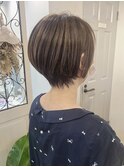 白髪ぼかしハイライトで立体的に!