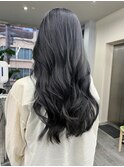 アッシュグレー　ブリーチ　韓国ロング　京都　河原町三条