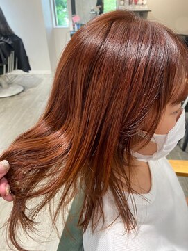 ライズ バイ レボ(RISE by REVO) インナーグレージュ/マチルダボブ/前髪/ピンクベージュ/我孫子