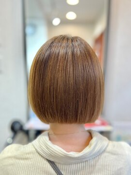 クリュウゲート 吉祥寺店(KURYU GATE) 黒髪/グレーベージュ/レイヤーロング/前髪パーマ[吉祥寺]