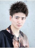 スパイキーショート【ツーブロック刈り上げ】