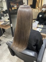 ラフ 難波店(LAFF) #黒髪#ボブルフ#ネビージュ#小顔#ワンレン