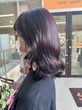 エイム ヘアメイク 横川店(eim HAIR MAKE) CherryRED