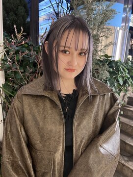 ルーツ 巣鴨 本店(roots) 切りっぱなしボブ