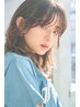【ツヤ光色＋透明感】カット＋イルミナカラー＋超音波ハホニコtr　￥11.300