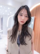 ハバナ 立川(HAVANA)&nbsp;韓国風レイヤーカット髪質改善ダブルカラーミルクティーベージュ