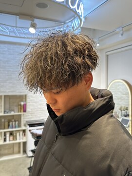 ツイストパーマ/パイルツイスト/縦落ちパーマ