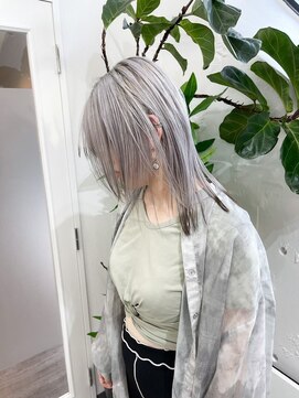 ロイス 渋谷(ROIS) ボブルフ/ネビージュ/小顔/ワンレン/スモーキーアッシュ[渋谷駅]