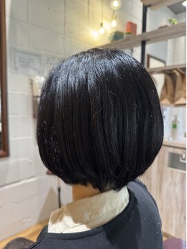 チアー ヘアリラクゼーション(cheer HAIRRELAXATION) 黒髪ショート
