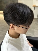 ヒュイル バイ ニアウ(Hwyl by Niau) メンズカットシースルーマッシュナチュラルマッシュ毛流れカット