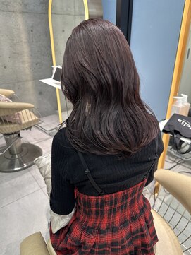 ロンドメリア 天神大名店(Lond Melia) ★縮毛矯正くびれヘア夏のヘアアレンジハイライトカラー髪質改善