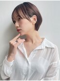 似合わせショート 小顔耳掛け大人可愛いショートt81