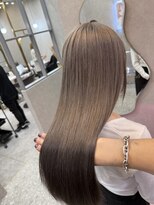 ロンド レア 天神大名店(Lond Le’a)&nbsp;イヤリングカラー/外ハネボブ /縮毛矯正/レイヤーボブ/艶髪