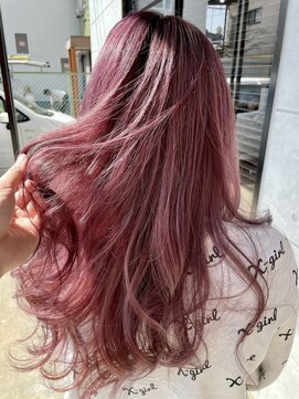 イブヘアー(eve hair) ☆ピンクカラー/秋カラー