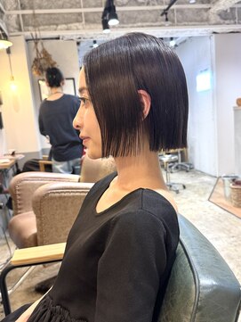 ヘアーワークス ヘルム 渋谷店(HAIR WORKS HELM) 【 HELM渋谷】ミニボブ
