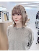 ロンドリゼル 札幌(Lond RiseL) オリーブグレー/前髪/ボブ/マロンベージュ/レイヤーカット/小顔