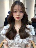 レイヤーカット/韓国レイヤー/顔周りカット/顔周りレイヤー