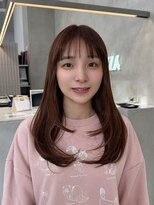 ザザ ZA/ZA 茗荷谷&nbsp;ぱっつん前髪/顔周りレイヤー